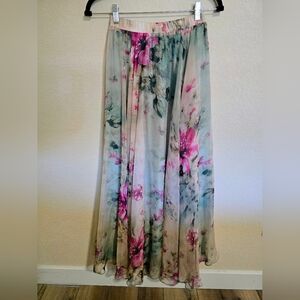 Floral Maxi Skirt